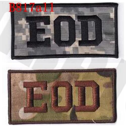 Embroidery patch U.S.NAVY EOD Morale tactics Military