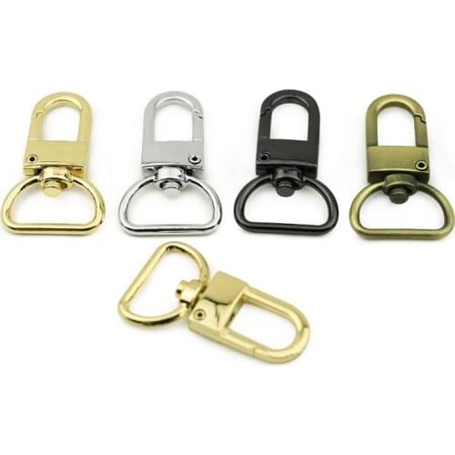 NEW 10/15/20pcs 19mm Bags Strap Metal Zinc Alloy Buckles Lobster Swivel Carabiner Snap Hook Clasp Collar KeyChain DIY Accessory