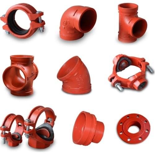 Fire groove fitting clamp 165 100 Groove pipe fitting steel card 150 Steel card 114