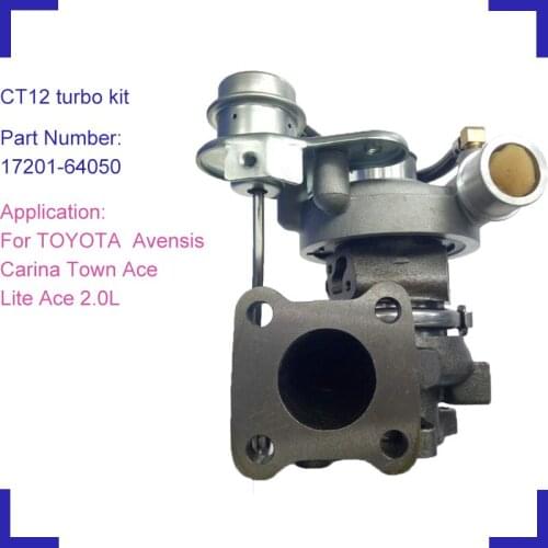 CT12 supercharger parts turbine for TOYOTA Avensis Carina Town Ace Lite Ace 2.0L 17201-64050 127535 1103585