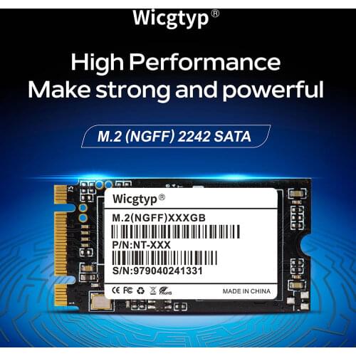 Wicgtyp M.2 NGFF SATA SSD 240GB 2242 hdd 256 512gb SSD Disk 1TB Solid State Hard Drive hd for Desktop PC Laptop