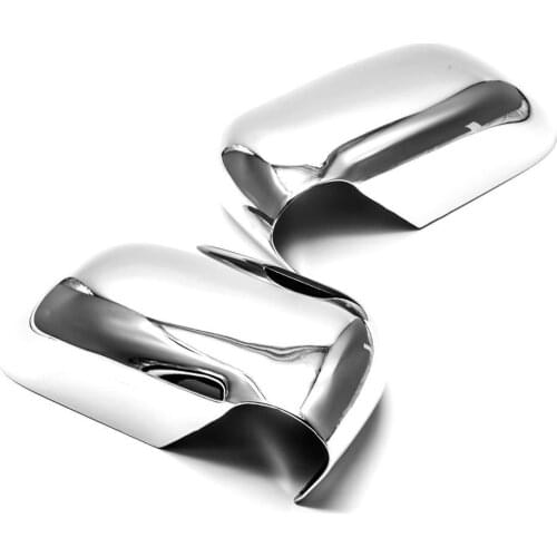 04-10 For DODGE DURANGO Triple Chrome Plated Side Mirror Cover Overlays Trim