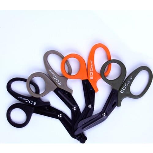 20PS EMT EDC Gear Tactical Rescue Scissor Trauma Gauze IFAK Emergency First Aid Shears Outdoor Paramedic Bandage Rescate
