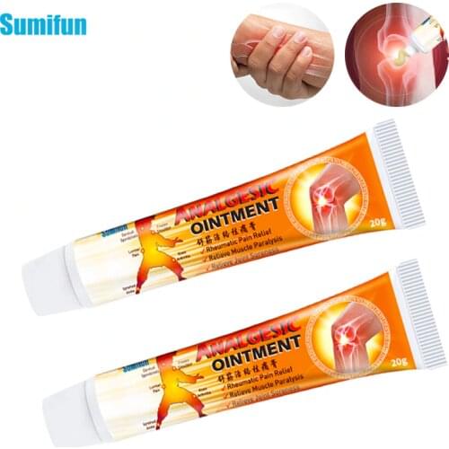 Sumifun 1pcs Chinese Analgesic Balm Ointment Arthritis Joint Back Pain Relief Cream Rheumatism Arthritis Muscle Sprain Ointment