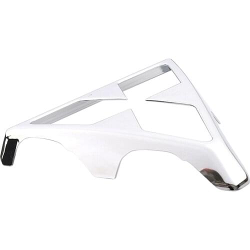 For Mitsubishi Eclipse Cross 2018 2019 Car Front Grill Centre Logo Frame Central Panel Cover Trim Sticker