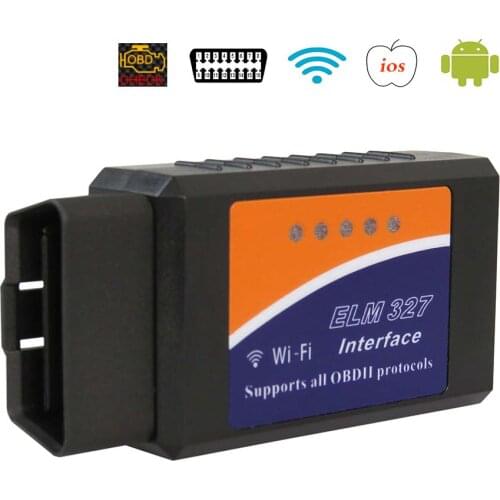 OBD2 Scanner PIC18F25K80 For Car ELM327 V1.5 WIFI iOS Auto Diagnostic Scanner Elm 327 V 1.5 ELM-327 OBD 2 Code Diagnostic Tools