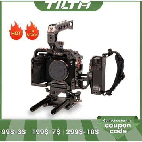 TILTA Tiltaing Sony a7s3 a7S III Pro Kit camera cage provides complete protective armor for the Sony a7S III camera