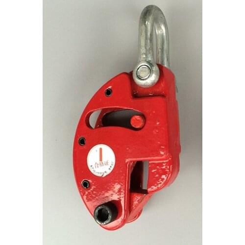 0.2Ton QT Type Iron oil drum clamp lifter clip bucket barrel oil tank can chain sling Tire Repair Tools