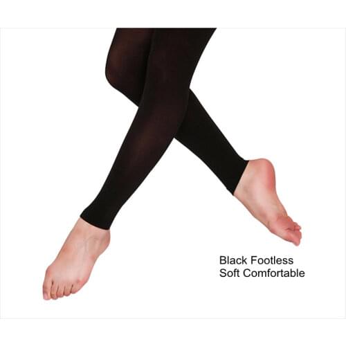 Wholesale SA To XLA Delicate Ballet Dancing Stocking Soft Leggings Footless Tights Lady Dance Tights Panty-Hose