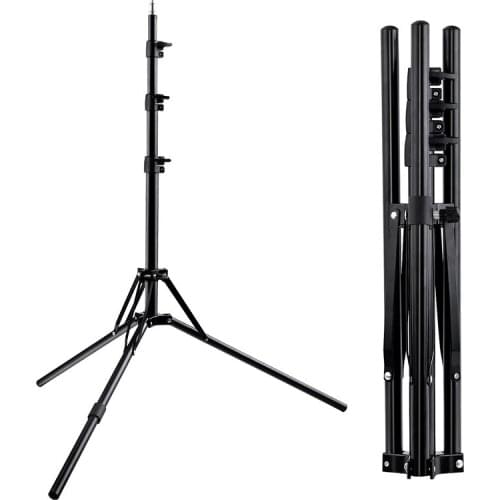 Fusitu 1.83M Led Light Stand Professional Tripod With 1/4 Screw Head For Video Photo Studio Flash Umbrella Reflector Lighting