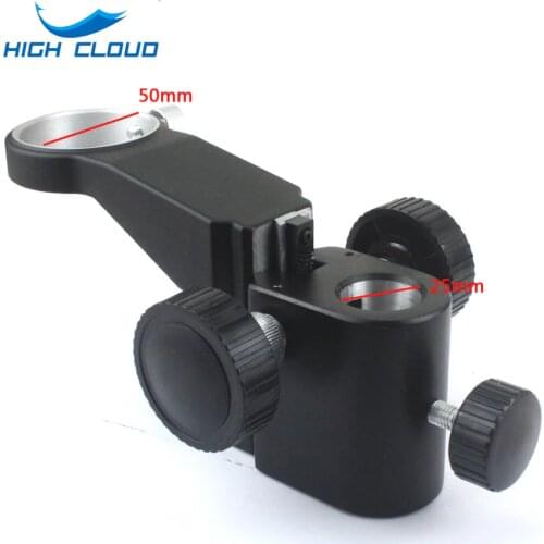 50mm Diameter Adjustable Stereo Microscope Stand Holder Articulating Arm Bracket Microscope Gear Accessories