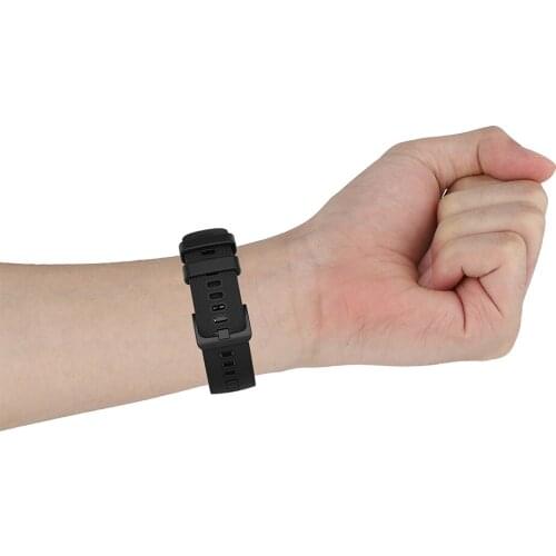 22mm Wrist Watch Band Replacement Running Sports Smart Watch Wrist Strap Accessories Silicone Bracelet for Polar ignite