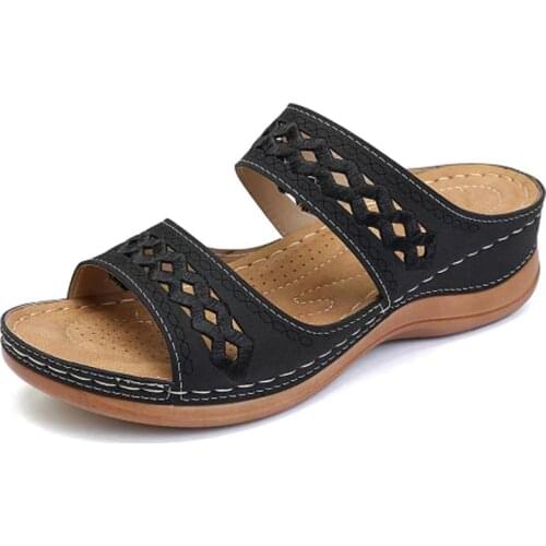 New 2020 Woman Shoes Summer Comfortable Women Wedges Sandals Platform Casual Womens Sandals Beach Soft Female Loafers sandals