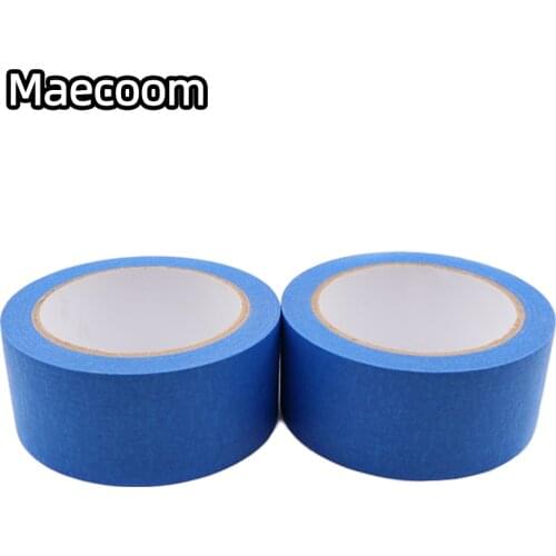 3D Printer Blue Heat Masking Tape 48mm*30m Resistant High Temperature Polyimide Adhesive Part Blue Heated Bed Protect Heating