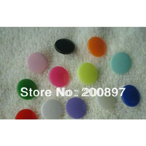 Super quality 12mm snap combined buttons T5 KAM buttons resin DIY accessories in 18 colors 200sets/lot