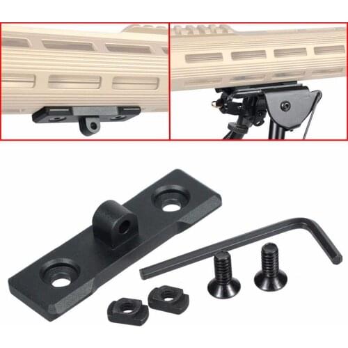 Tactical ar15 accessories airsoft M-Lok Bipod Mount For hunting HandGuard M4 охота аксессуары травматическое оружие อุปกรณ์ปืน