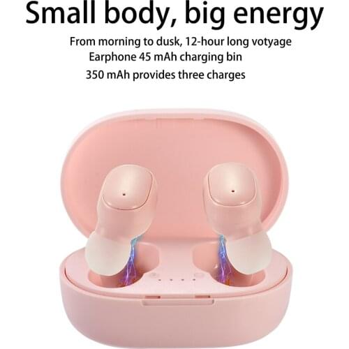 TWS Bass Headset Wireless Headphone Earphones Sports Mini Stereo in-Ear for xiaomi huawei iphone Bluetooth phone Earpieces