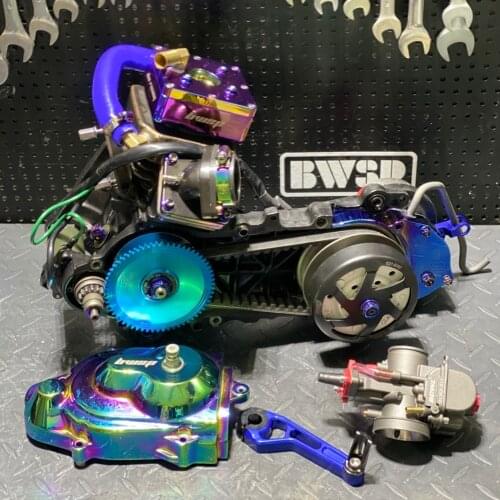 DIO AF18 125cc CHAMELEON EDITION Water Cooling With Cylinder 54.5mm Forged Crankshaft 53.4mm JISO Light Weight Rotor L/c