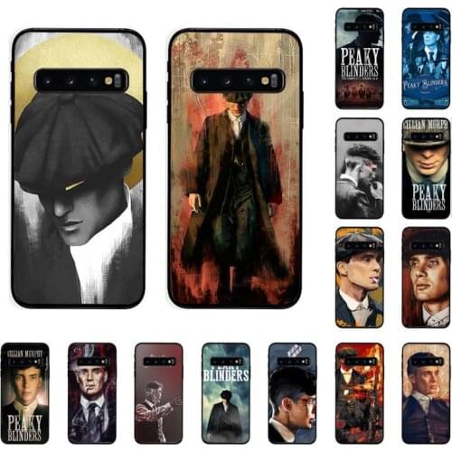 Yinuoda Peaky Blinders poster Black TPU Soft Phone Case For Samsung Galaxy S10Plus S10E S20 UlTRA S7 S8 S9 Plus S10lite S20 plus