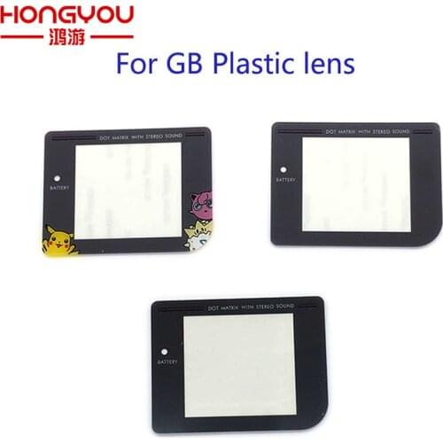 10PCS Plastic Play It Loud Dark Protective Screen Lens for Gameboy Classic GB Lens Protector For GB plastic mirror