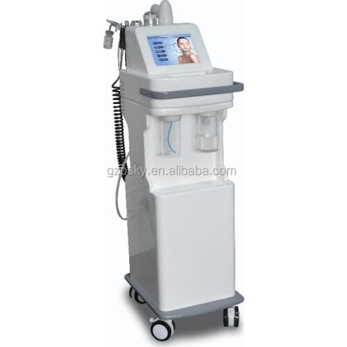 5 in 1 facial beauty equipment for face lifting ,RF ,cold hammer,Mesogun