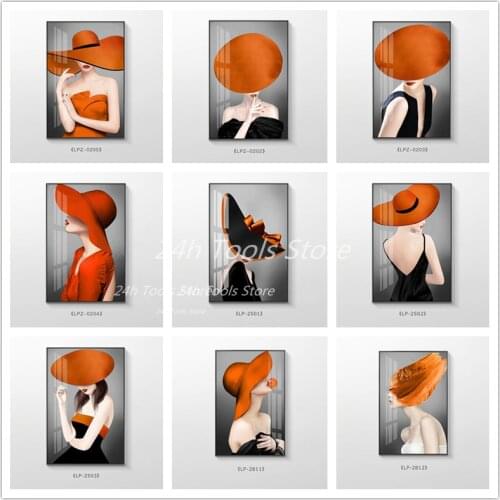 5D Diamond Painting Beauty Character Decorative Painting Living Room Entrance Aisle Corridor Modern Simple Hanging Painting