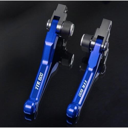 CNC For YAMAHA TTR600 1998 1999 2000 2001 2002 Motorcycle Pivot Foldable Brake Clutch Levers 250 SB