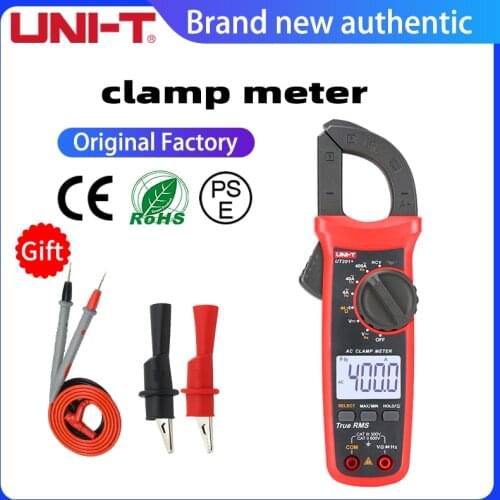 UNI T UNI-T Digital Clamp Meter UT201+ UT202+ UT203+ AC DC Current Amperimetro Tester Clamp Multimeter Resistance Frequency