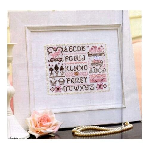 Fishxx Cross-Stitch Cross201-3flowers[Dim dream]cotton thread and cloth , water-soluble,100% accurate,11CT,embroidery