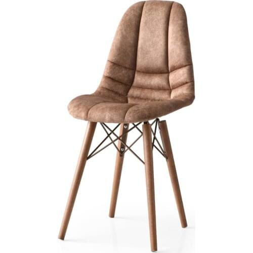 Flexible Kitchen, Livining Room, Dinner Room and personal make-up room Chair. Brown Chair. Coffee Chair