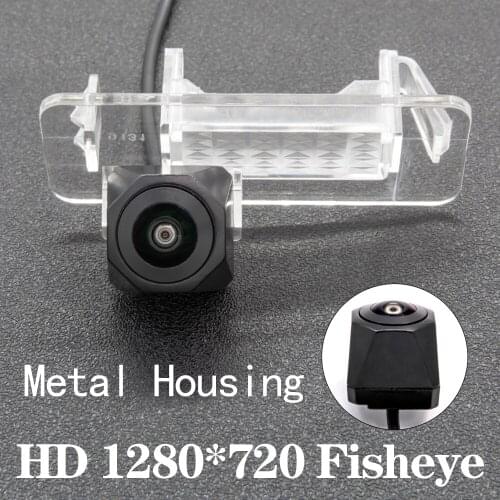 HD 1280*720 Fisheye Metal Housing Car Rear View Camera For Benz Smart Fortwo W450 W451 1999~2014 Benz Smart EQ Fortwo/Smart ED