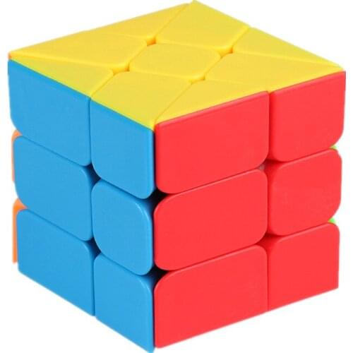 Moyu 3x3 Fisher Cube Stickerless Professional Competition Strange-shape cubo magico Adult Brain Toy 3x3 cube Childrens Day Gift
