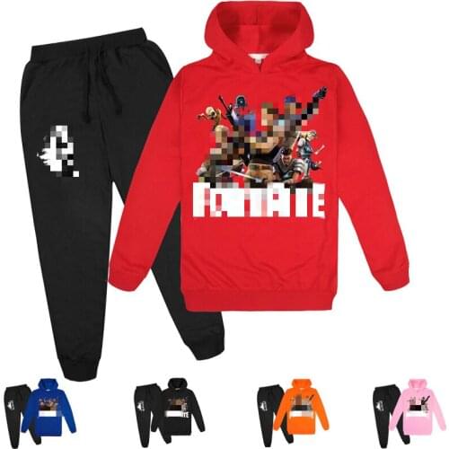 2020 New Childrens Clothing Sets Girls Autumn and Winter Long Sleeve Active Suits Letter Print Pullover Hoodies and Solid Pants