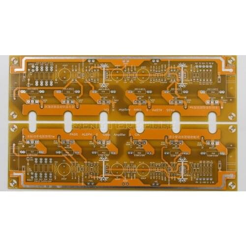1 Pair PASS A5 Pure Class A 45W*2 High Power Audio Amplifier Board PCB HiFi Stereo Power Amp Circuit PCB