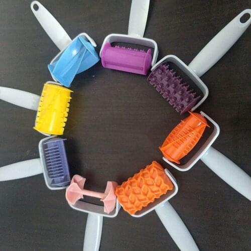 Embossed Biscuit Mould 1Pcs Cookie Mold Multi-function Home Gadgets Roller Hob Kitchen Tool PP Baking Roller