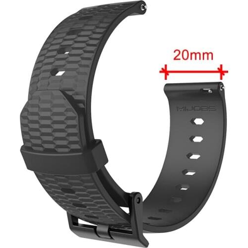 22mm 20mm Silicone Strap Bracelet Watchband Honeycomb Style for Huawei Samsung Huami Garmin Smart Watch Wristband