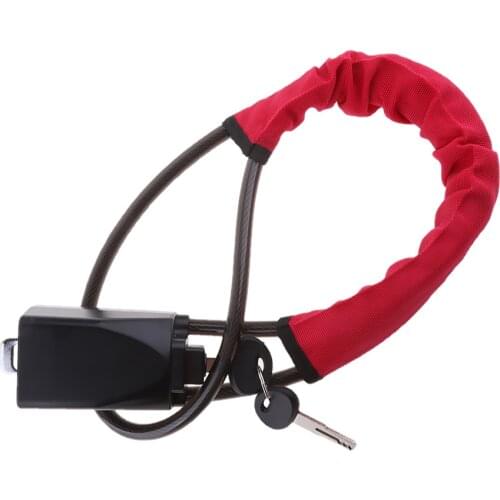 Universal Car Vehicle Anti-theft Steel Locking Steering Wheel Lock Strap Steel PVC copper New Steering Wheel Lock