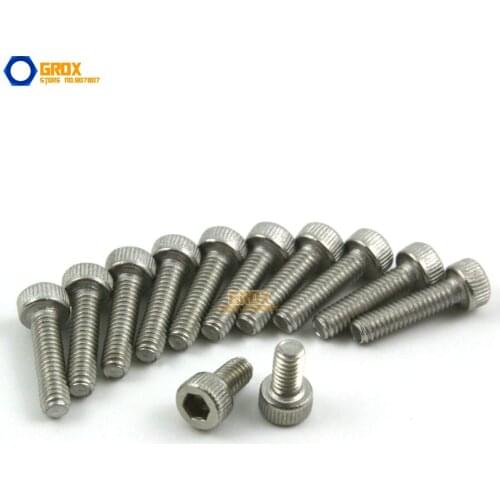 M2.5 316 Stainless Steel Allen Bolt Socket Cap Screw Marine Grade