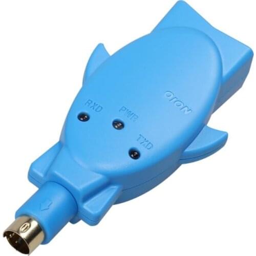 WIFI Wireless Programming Adapter Suitable Delta DVP Series PLC Replace USBACAB230 Communication Cable MD8 Pin To RS232