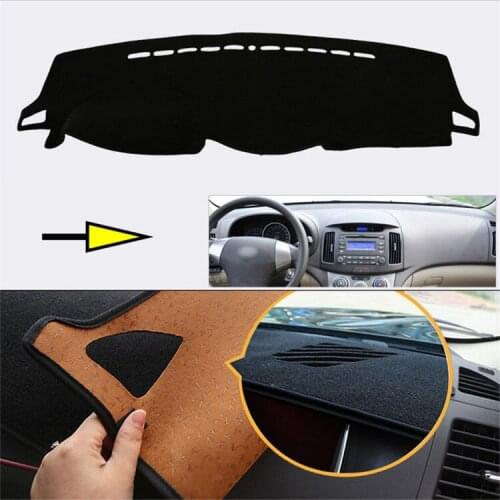 Interior Dashboard Carpet Photophobism Protective Pad Mat For Hyundai Elantra 2011-2015