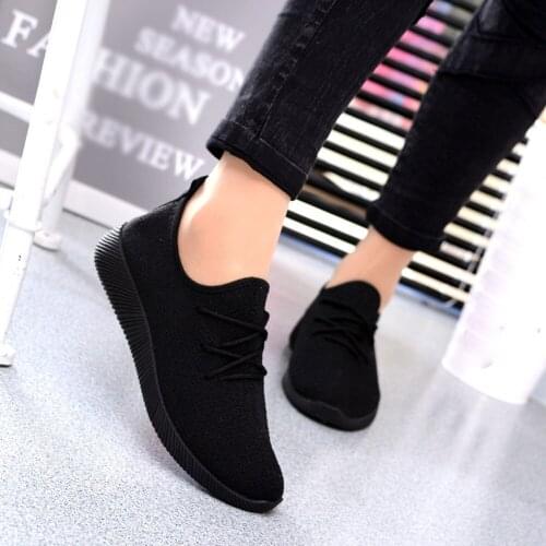 Mesh Casual Sports Shoes Lace-up Sports Shoes Breathable Vulcanized Shoes Women 2021 Summer New Style