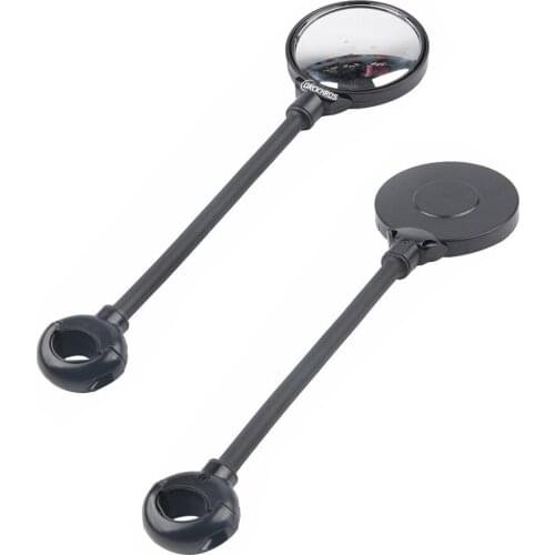 1pc Cycling Bike Bicycle Handlebar Flexible Safe Rear View Rearview Mirror Adjustable shatterproof mirror and high-strength ABS