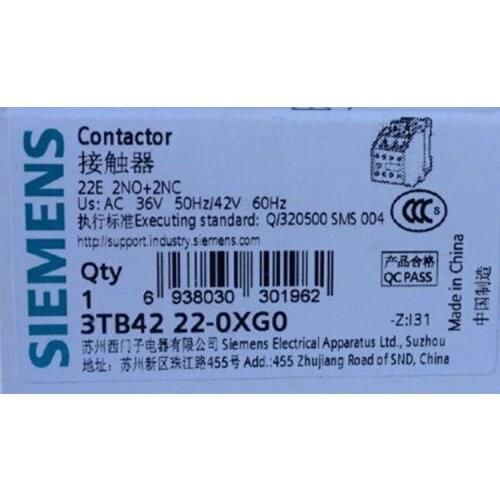 ** 1PC NEW SIEMENS 3TB4222-0XG0 36V free shipping