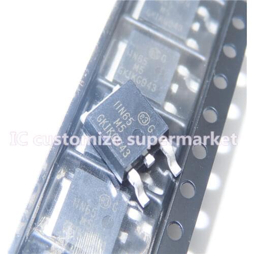 10PCS/LOT NWE 11N65M5 STD11N65M5 TO-252 710V 9A SMD Transistor