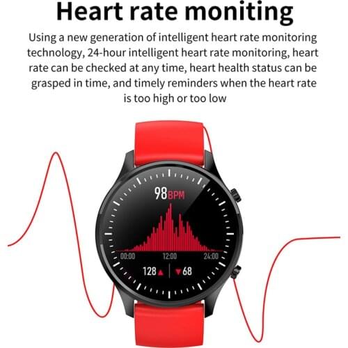 2021 New Luxury Mens Watches 1.28 inch Women' Clock Health Protection Watch for Men Multifunction Fashion Girl Smart Watch