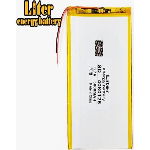 4080125 3780125 Tablet PC 8 cable with battery capacity 5000mAh Universal Battery