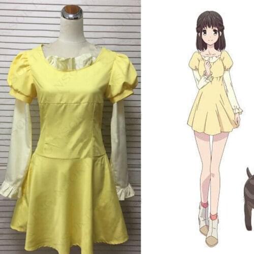 Anime Fruits Basket Kagura Sohma dress Cosplay Costume custom made