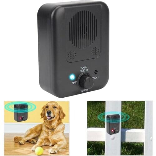 Anti-Noise Ultrasonic Pet supplies Rechargeable Bark Suppressor Outdoor Dog Repeller Pet Dog Repeller Anti-Barking Device