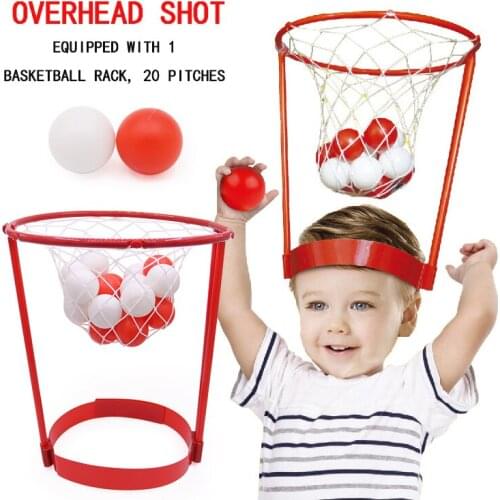 1pc Hot Sale Children Outdoor Toys Overhead Basketball Safety Puzzle Parent-child Sports Outdoor Sports Early Education Toys