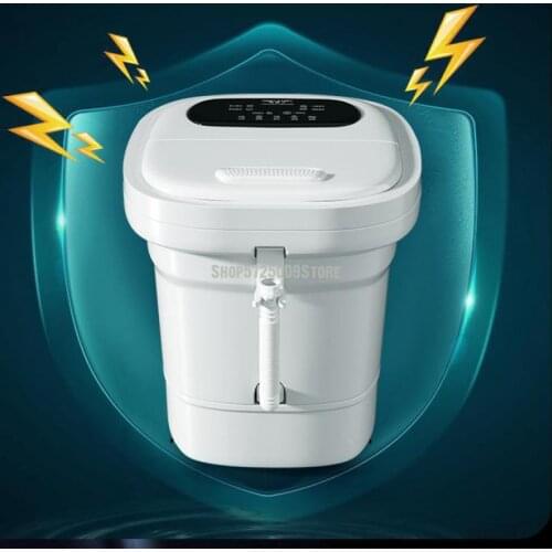 Foot Bathtub Soaking Bucket Heating Household Electric Foot Washing Electric Massage Full Automatic Constant Temperatu